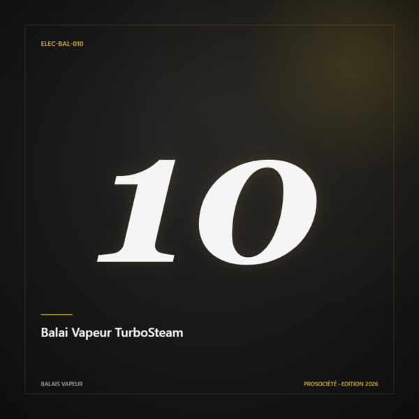 Balai Vapeur TurboSteam
